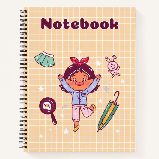 可愛い✨💛🧡🥨 ノートブック (正面)