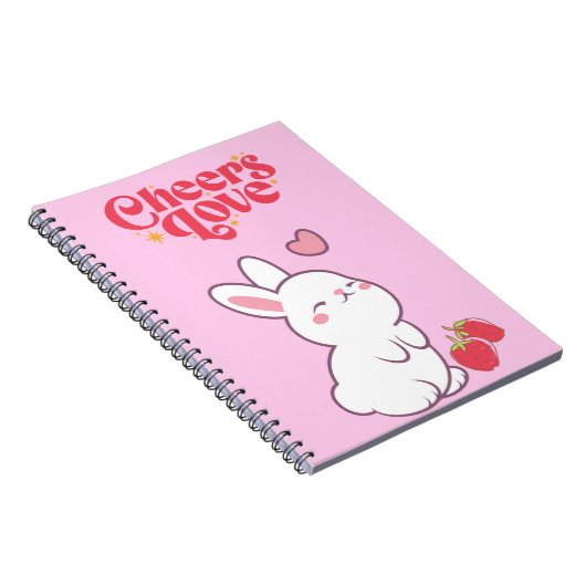 可愛い💗🍓🌷 ノートブック (右側)