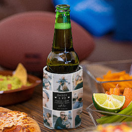 可愛い「パパと私」フォトコラージュ1日目 缶クーラー