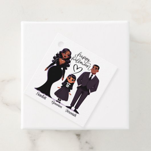 可愛い&ファ不気味ミリパーソナライズされたハロウィーン フェイバータグ (インサイチュ)