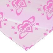 可愛い ロングテーブルランナー (コーナー)