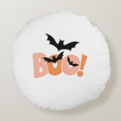 可愛い&不気味ハロウィーン円枕 ラウンドクッション (裏面)