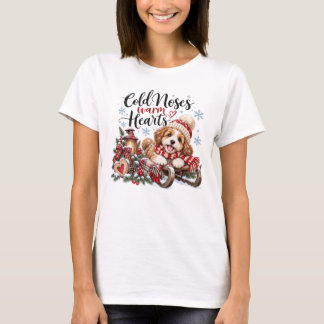可愛い+気まぐれ+お祭り気分+ホリデー+クリスマスの名言 Tシャツ