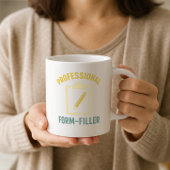 可愛い&親おもしろいマグカップ;プロフェッショナル型枠 – フィラー コーヒーマグカップ