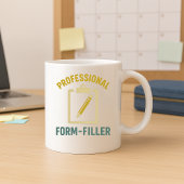 可愛い&親おもしろいマグカップ；プロフェッショナル型枠 – フィラー コーヒーマグカップ