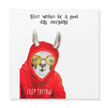 可愛い、親切な、おもしろいマラマ保、磁気を試す