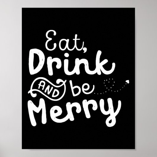 可愛い&amp;おもしろいクリスマ食べス ポスター (正面)
