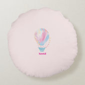 可愛い『Joy!!』おしゃべりねこ♡ ラウンドクッション (裏面)