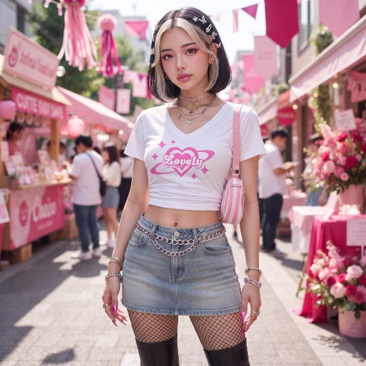 可愛い Tシャツ