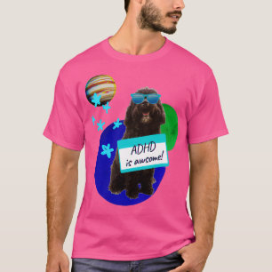 可愛いadhd 素晴らし tシャツ