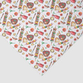 可愛いbbqパーティー 薄葉紙 (詳細)