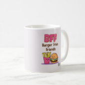 可愛いBFFマグカップ コーヒーマグカップ (正面右)