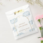 可愛いBohoスタークラウドアーチボーイベビーシャワー フェイバーバッグ (封をした状態)