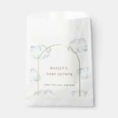 可愛いBohoスタークラウドアーチボーイベビーシャワー フェイバーバッグ (正面)