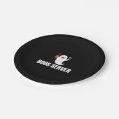 可愛いBoosサーバーバーテンダーウェイトレスハロウィーン ペーパープレート (アングル)