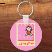 可愛いBPD「すごいフィーラー」 | DBTギフト キーホルダー (正面)