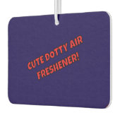 可愛いDOTTYエアーフレッシュナー！ カーエアーフレッシュナー (左)