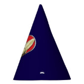 可愛いFennecキツネインアハート パーティーハット (右)