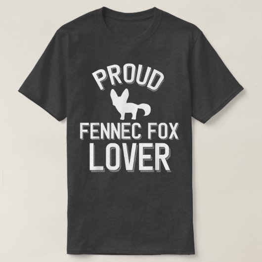 可愛いFennec For Lover Fennec 誇りを持った For Lover Tシャツ (デザイン正面)