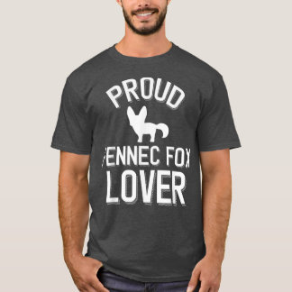 可愛いFennec For Lover Fennec 誇りを持った For Lover Tシャツ