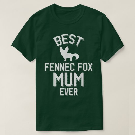 可愛いFennec For Mum 最高の Fennec For Mum Tシャツ (デザイン正面)