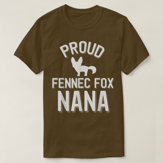 可愛いFennec For Nana 誇りを持った Fennec For Nana Tシャツ (デザイン正面)