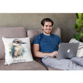 可愛いKookaburra on a Branchカスタム, クッション