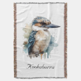 可愛いKookaburra on a Branchカスタム, スローブランケット