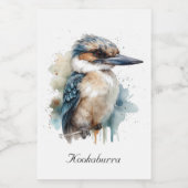 可愛いKookaburra on a Branchカスタム, フードラベル (シングルラベル)
