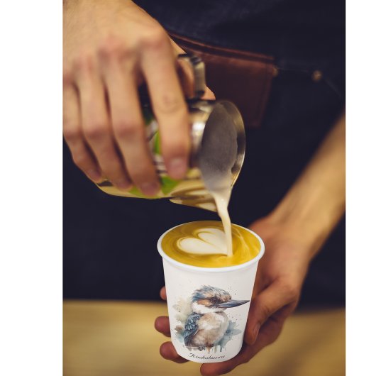 可愛いKookaburra on a Branchカスタム, 紙コップ