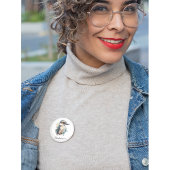 可愛いKookaburra on a Branchカスタム, 缶バッジ