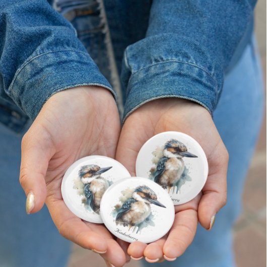 可愛いKookaburra on a Branch, カスタム マグネット