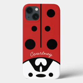 可愛いLadybugカスタマイズ iPhone 13ケース