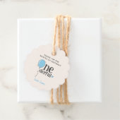 可愛いMr.オネダーフルブルーバルーンありがとう フェイバータグ (インサイチュ)