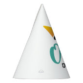 可愛いMr.オネダーフル1歳の誕生日 パーティーハット (左)