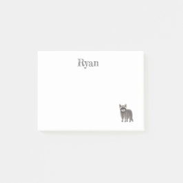 可愛いRacoon Post-itノート ポストイット