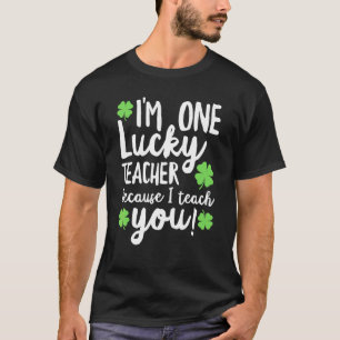 可愛いSt patricksラッキー先生私はあなた教えのため Tシャツ