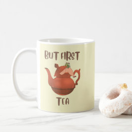 可愛おもしろいいお茶 コーヒーマグカップ