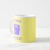 可愛おもしろいいお茶 コーヒーマグカップ (正面左)