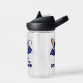 可愛おもしろいいこうもりYes千こうもりできる！ ウォーターボトル (左面)