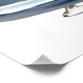 可愛おもしろいいエイリアン及び宇宙船1A ポスター (角)