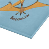 可愛おもしろいいオ飛んでいるレンジ カッティングボード (角)