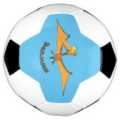 可愛おもしろいいオ飛んでいるレンジ サッカーボール (回転)