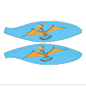 可愛おもしろいいオ飛んでいるレンジ ミニバスケットボール (パネル)