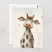 可愛おもしろいいカウアイ ポストカード (正面/裏面)