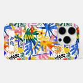 可愛おもしろいいカラフルドードル漫画パーソナライズされた Case-Mate iPhoneケース (裏面 (横))