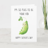 可愛おもしろいいガーデニングプン父の日 カード (正面)