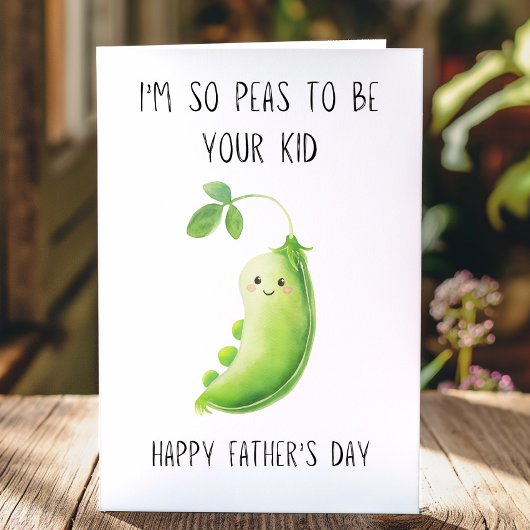 可愛おもしろいいガーデニングプン父の日 カード