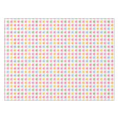 可愛おもしろいいガーリーカスタム会話キャンディハート テーブルクロス (正面(横))