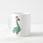 可愛おもしろいいクリスマスのロクネス・モンスター コーヒーマグカップ (正面左)